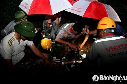 Nghệ An bảo đảm thông tin liên lạc thông suốt, sẵn sàng ứng phó với thiên tai