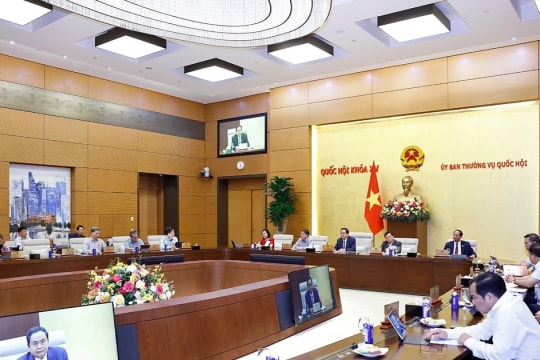 Ủy ban Thường vụ Quốc hội xem xét Đề án sắp xếp đơn vị hành chính cấp tỉnh