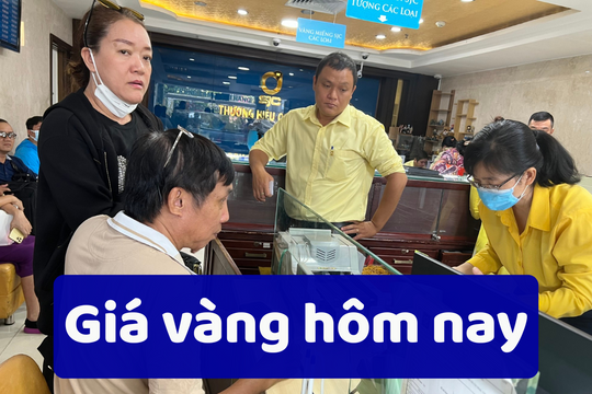 Giá vàng chiều nay 3/6/2025: Giá vàng miếng giảm vàng thế giới tăng