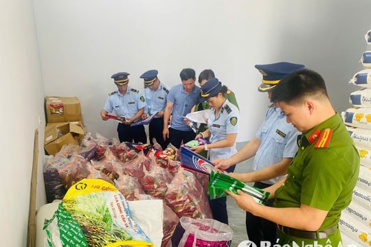 Nghệ An phát hiện, chuyển hồ sơ công an hộ kinh doanh gạo có hành vi giả bao bì