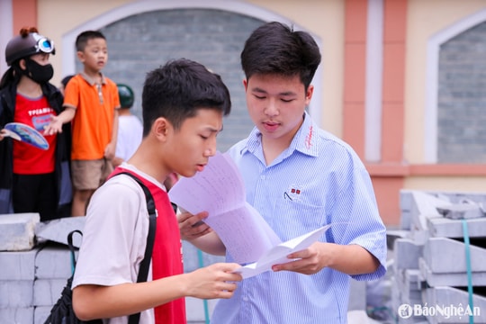 Đề thi Toán vào lớp 10 ở Nghệ An có tính phân hóa, khó đạt điểm cao