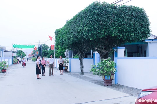 Sức dân - nguồn lực bền vững trong xây dựng nông thôn mới ở Nam Đàn