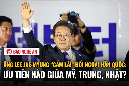 Ông Lee Jae-myung 'cầm lái' đối ngoại Hàn Quốc: Ưu tiên nào giữa Mỹ, Trung, Nhật?