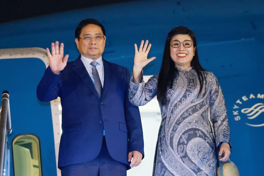 Thủ tướng Việt Nam lên đường bắt đầu chuyến công tác tại châu Âu