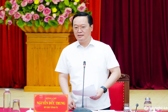 Bí thư Tỉnh ủy Nghệ An: Quyết tâm, quyết liệt hoàn thành xây dựng, sửa chữa nhà cho người dân đúng tiến độ đề ra