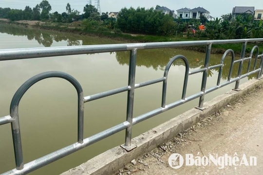Sau phản ánh của Báo Nghệ An, cầu 'tử thần' đã được sửa chữa