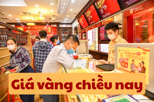 Giá vàng chiều nay 9/6/2025 trong nước và thế giới tăng nhẹ chờ Mỹ - Trung đàm phán