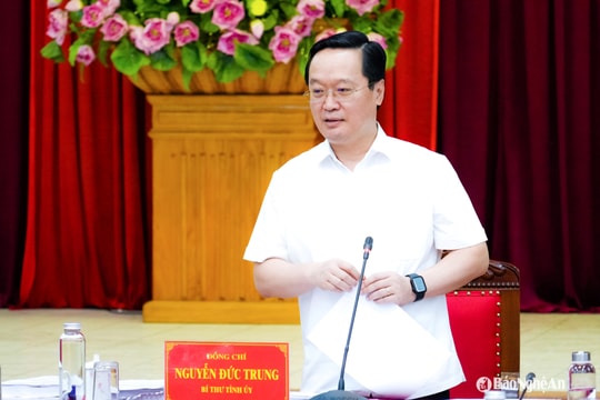 Bí thư Tỉnh ủy Nghệ An: Tập trung cao độ lãnh đạo, chỉ đạo, tổ chức thực hiện các nhiệm vụ trọng tâm