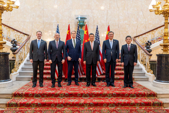 Đàm phán thương mại Mỹ - Trung tại London: Tìm kiếm đột phá về kiểm soát xuất khẩu trong ngày làm việc thứ hai