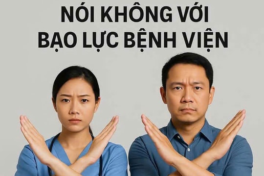 Nói không với bạo lực trong bệnh viện!