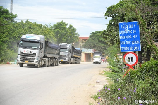 Nghệ An: Tập trung giải quyết vướng mắc tại các dự án giao thông trước ngày 25/6