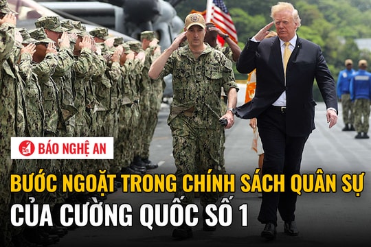 Bước ngoặt trong chính sách quân sự của cường quốc số 1