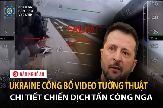 Ukraine công bố video tường thuật chi tiết chiến dịch tấn công Nga