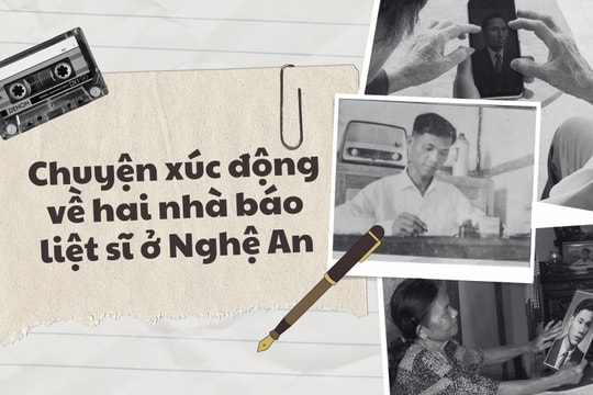 Chuyện xúc động về 2 nhà báo liệt sĩ ở Nghệ An