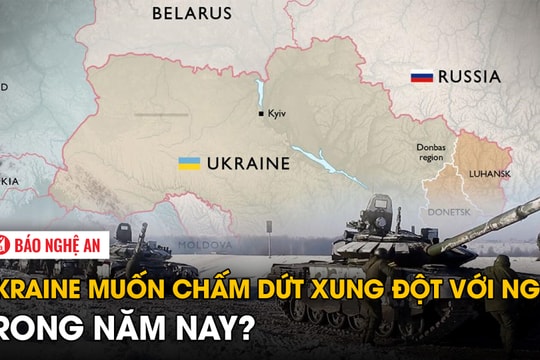 Ukraine muốn chấm dứt xung đột với Nga trong năm nay?