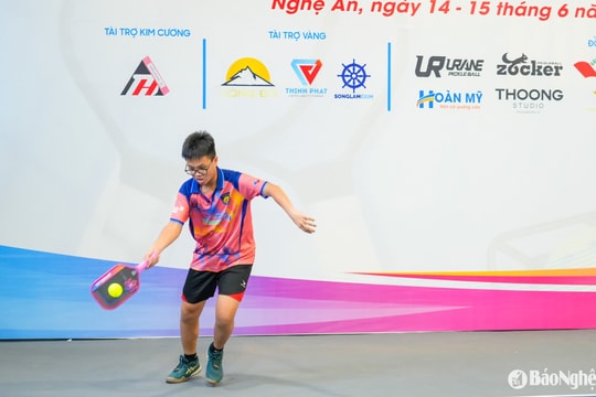 Khai mạc Giải Pickleball Thanh Thiếu niên Nghệ An Open năm 2025