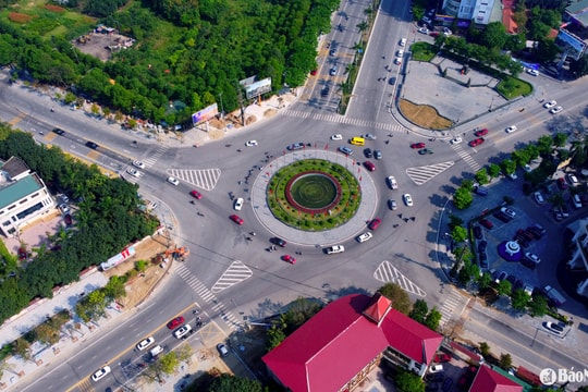 Ngắm những nút giao thông quan trọng của thành Vinh từ trên cao
