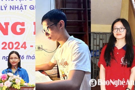 Lớp học trường huyện ở Nghệ An có 2 thủ khoa, 1 á khoa