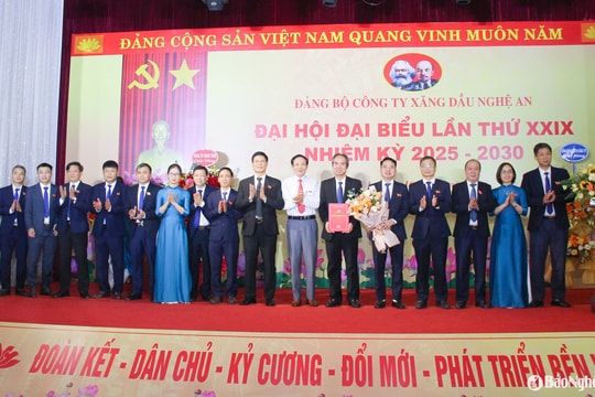 Đại hội đại biểu Đảng bộ Công ty Xăng dầu Nghệ An lần thứ XXIX, nhiệm kỳ 2025 - 2030