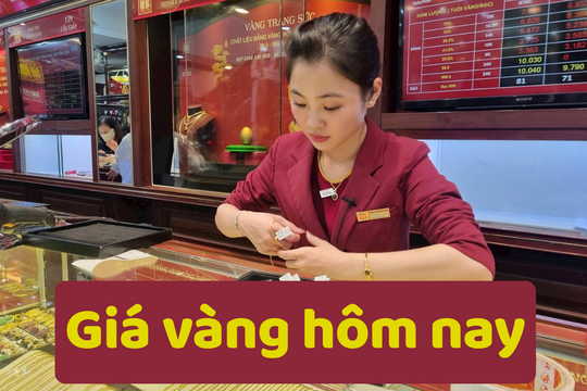 Giá vàng hôm nay 17/6/2025: Giá vàng tăng do địa chính trị thường không kéo dài