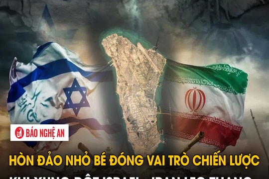 Hòn đảo nhỏ bé đóng vai trò chiến lược khi xung đột Israel - Iran leo thang