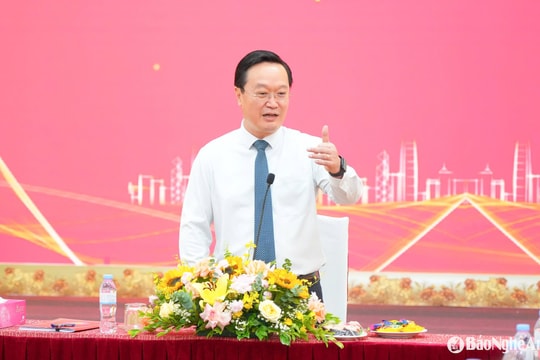 Bí thư Tỉnh ủy: Báo Nghệ An đã khẳng định được vị thế là cơ quan báo chí chủ lực của tỉnh