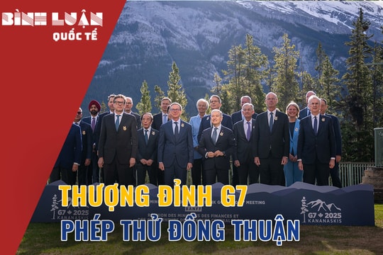 Thượng đỉnh G7 - Phép thử đồng thuận