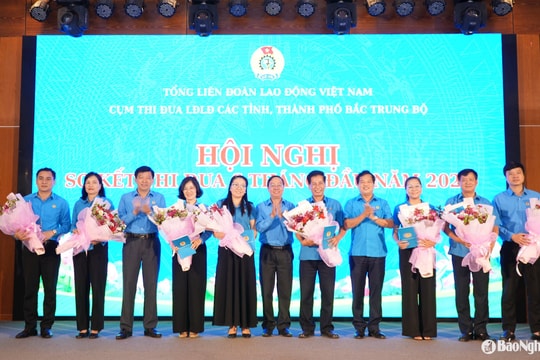 Công đoàn các tỉnh Bắc Trung Bộ: Hơn 325 tỷ đồng chăm lo cho người lao động