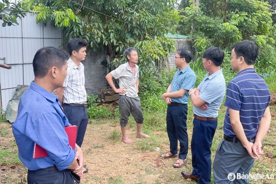 Quyết liệt giải quyết tồn đọng trong cấp Giấy chứng nhận quyền sử dụng đất ở Nghệ An