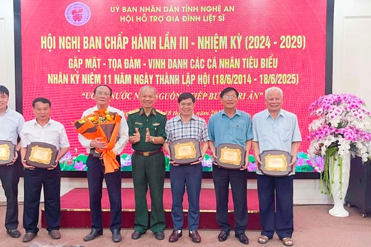 Hội Hỗ trợ gia đình liệt sĩ tỉnh Nghệ An kỷ niệm 11 năm thành lập