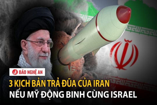 3 phương án trả đũa của Iran nếu Mỹ động binh cùng Israel