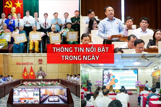 Nghệ An: Thông tin nổi bật ngày 18/6