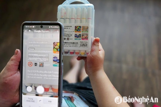 Nhiều hàng hóa không nhãn phụ tiếng Việt trên thị trường Nghệ An