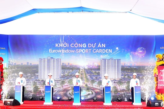 Khởi công Eurowindow Sport Garden - khu đô thị xanh, thể thao tại trung tâm TP Vinh