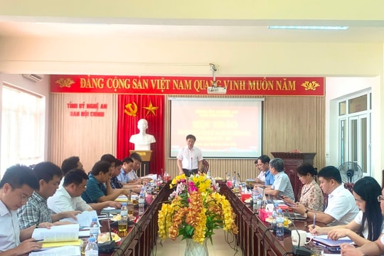 Ban Nội chính Tỉnh ủy góp ý dự thảo cuốn sách 'Lịch sử ngành Nội chính Đảng tỉnh Nghệ An giai đoạn 1976 - 2026'