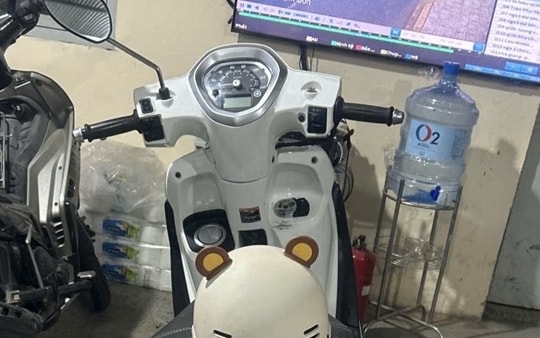 Vào UBND phường... trộm xe