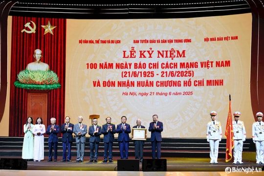 Trọng thể Lễ kỷ niệm 100 năm Ngày Báo chí cách mạng Việt Nam
