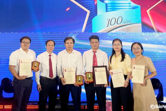 Báo Nghệ An đoạt Giải Báo chí Quốc gia lần thứ XIX năm 2024