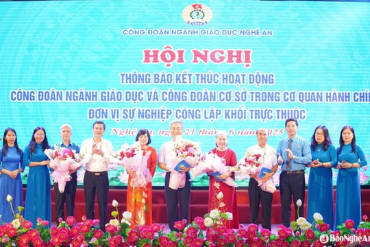 Kết thúc và chuyển giao hoạt động các cơ sở trực thuộc Công đoàn ngành Giáo dục