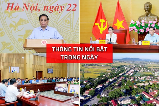 Nghệ An: Thông tin nổi bật ngày 22/6