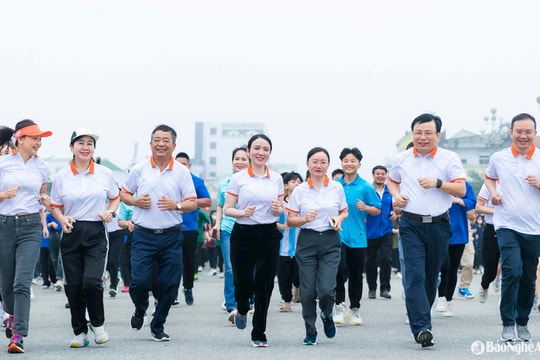 Nghệ An sẽ tổ chức giải chạy 'Chung một quyết tâm - Vì một cộng đồng không ma túy'