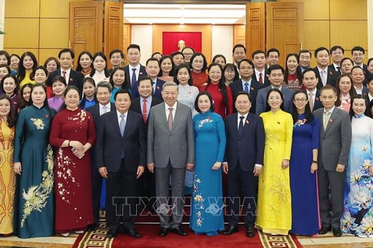 Tổng Bí thư Tô Lâm gặp mặt Nhóm đại biểu Quốc hội trẻ khóa XV