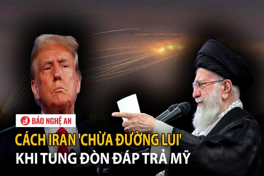 Cách Iran 'chừa đường lui' khi tung đòn đáp trả Mỹ