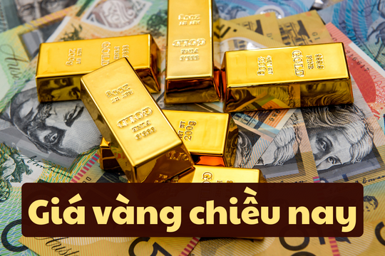 Giá vàng chiều nay 24/6/2025 giảm nhẹ khi Trung Đông chưa nóng đã hạ