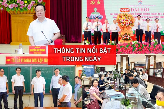 Nghệ An: Thông tin nổi bật ngày 24/6
