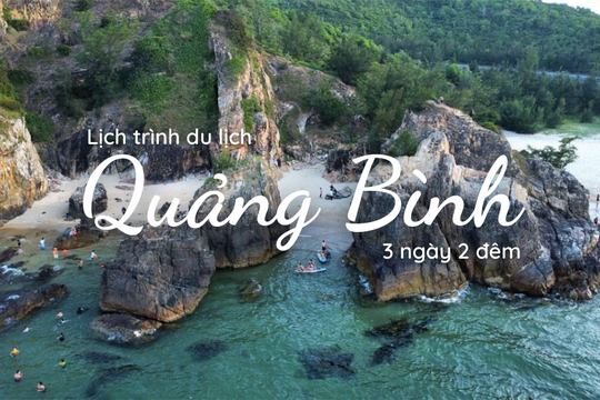 3 ngày 2 đêm khám phá thiên đường hang động và biển xanh