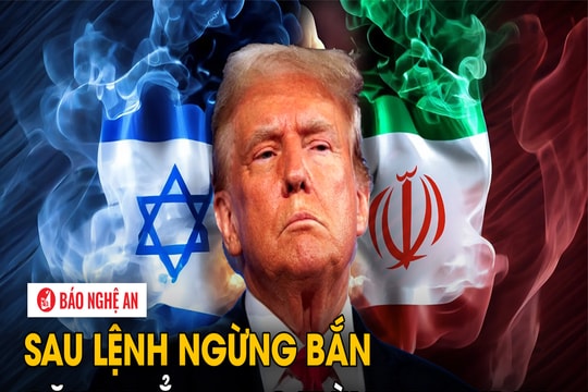 Sau lệnh ngừng bắn, căng thẳng bao trùm Israel - Iran