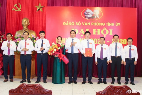 Đảng bộ Văn phòng Tỉnh ủy Nghệ An Đại hội nhiệm kỳ 2025-2030