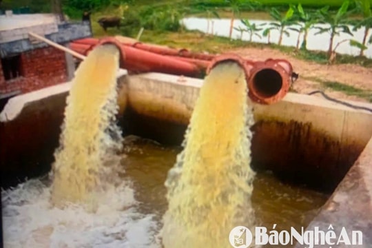 Nghệ An đẩy nhanh tiến độ sửa chữa, nâng cấp các trạm bơm, hồ chứa