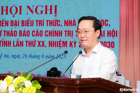 Bí thư Tỉnh ủy Nguyễn Đức Trung: Tiếp tục tạo mọi điều kiện để đội ngũ trí thức, các nhà khoa học, văn nghệ sỹ có không gian sáng tạo